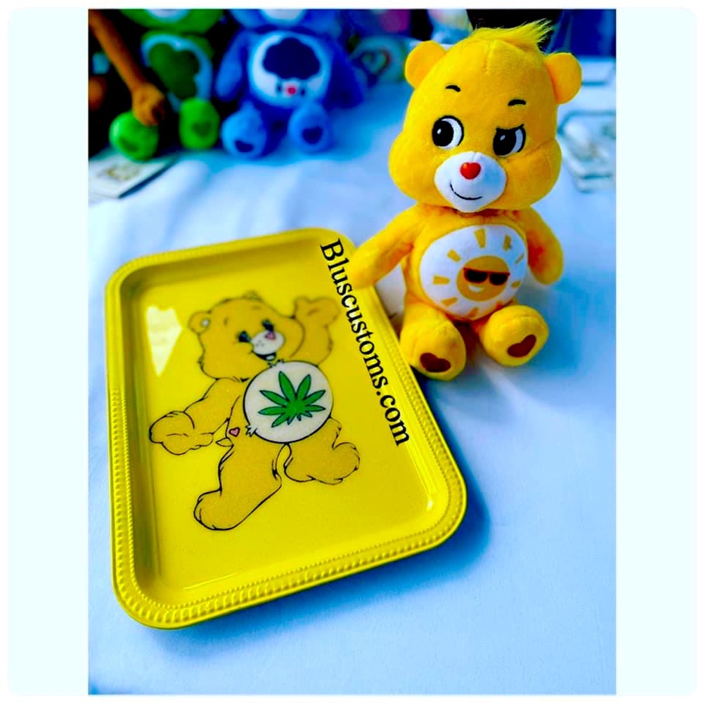 Care Bear Stash bear and matching tray set